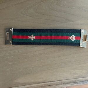 Stylish Black and Red Men's Bracelet